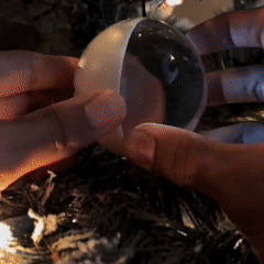 3D Crystal Ball Lamp / Play Any Video Inside