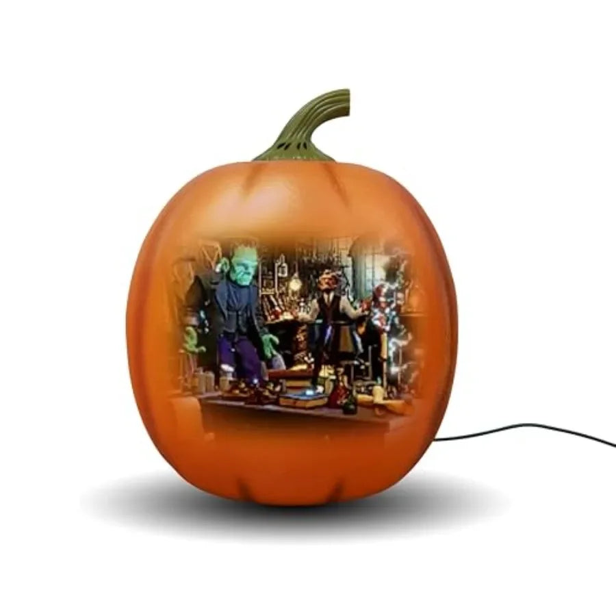 XL Talking Pumpkin with Projector & Motion Sensor