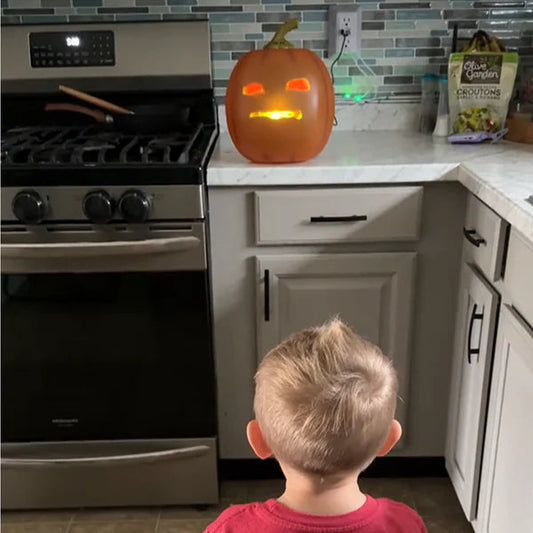 XL Talking Pumpkin with Projector & Motion Sensor