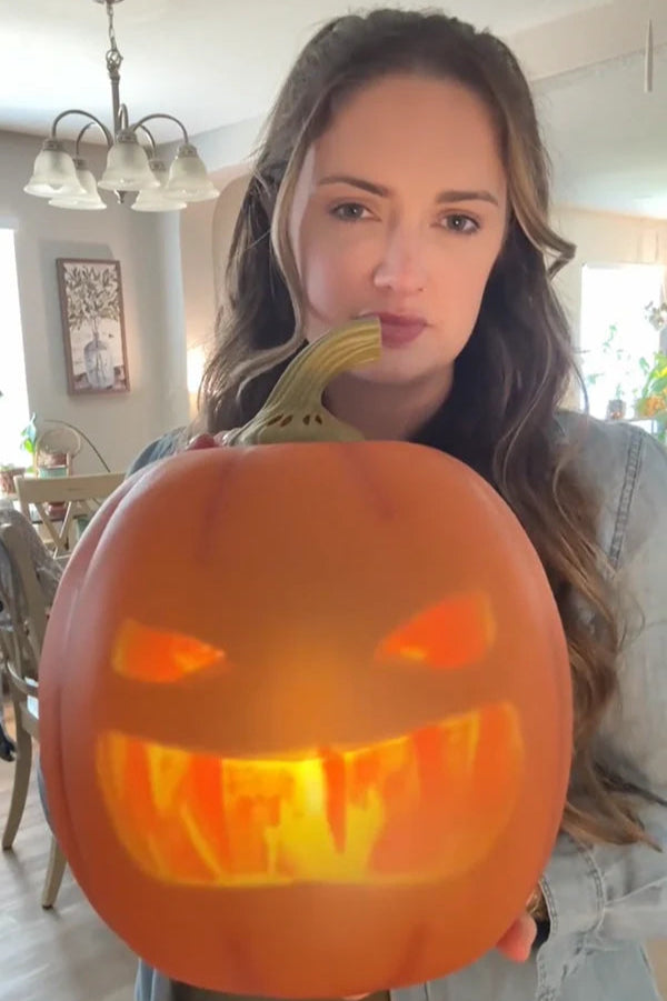 XL Talking Pumpkin with Projector & Motion Sensor